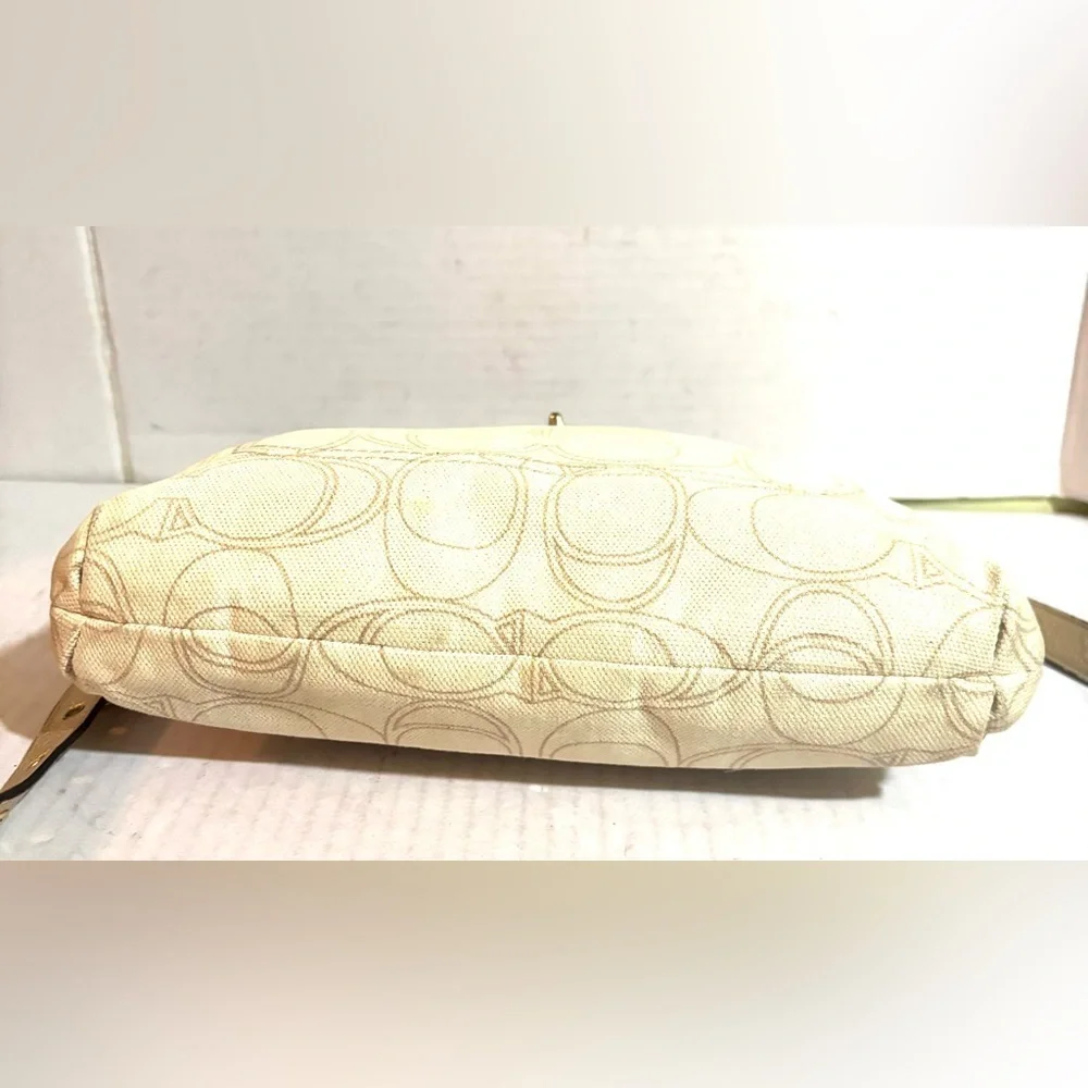 Coach Beige Crossbody Bag